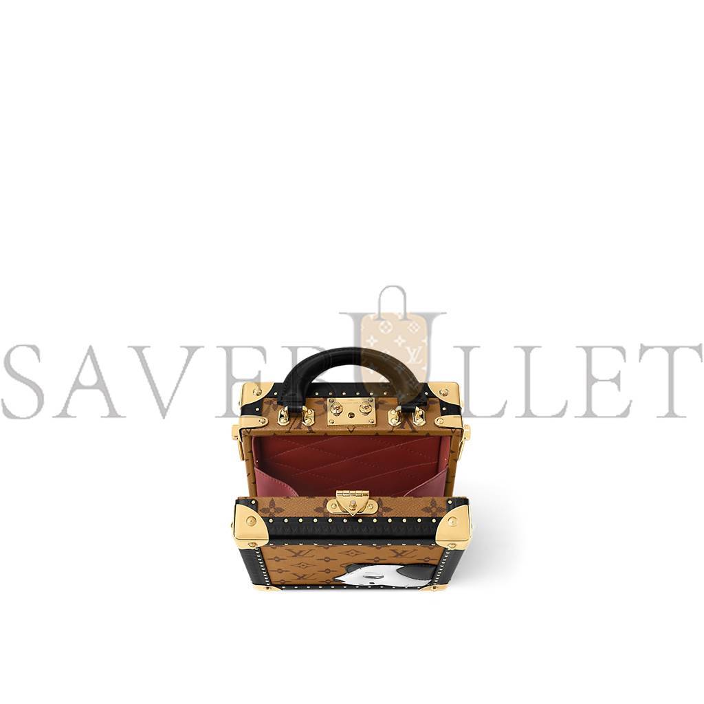 LOUIS VUITTON MINI SQUARE TRUNK DALMATIEN M11206 (17*17*8cm) LOUIS VUITTON MINI SQUARE TRUNK DALMATIEN M11206 (17*17*8cm)